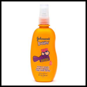 Johnson Buddie Spray No mas enredos para facilitar el peinado