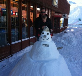 muñeco de nieve